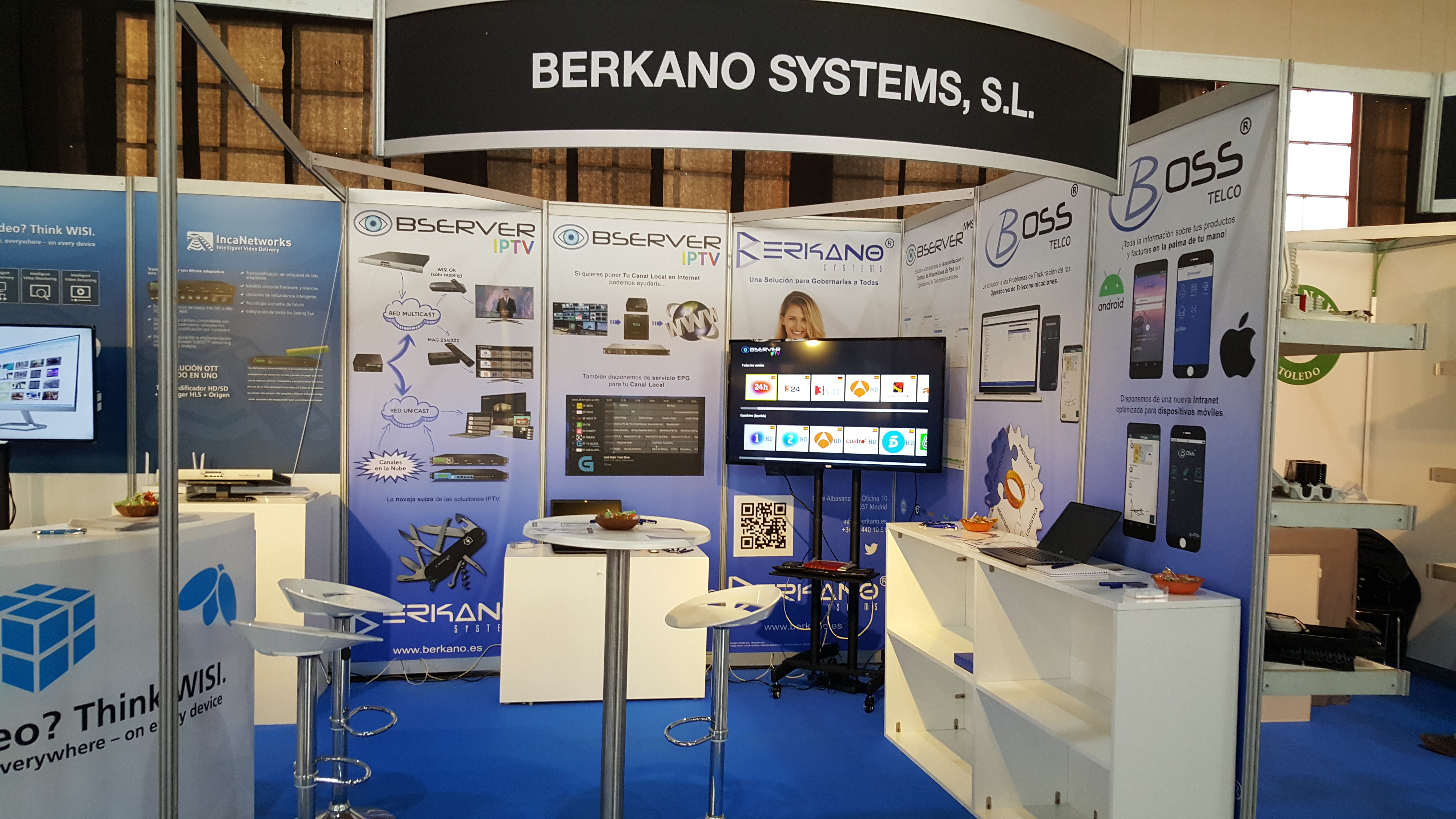 Berkano en la Feria ACUTEL 2019